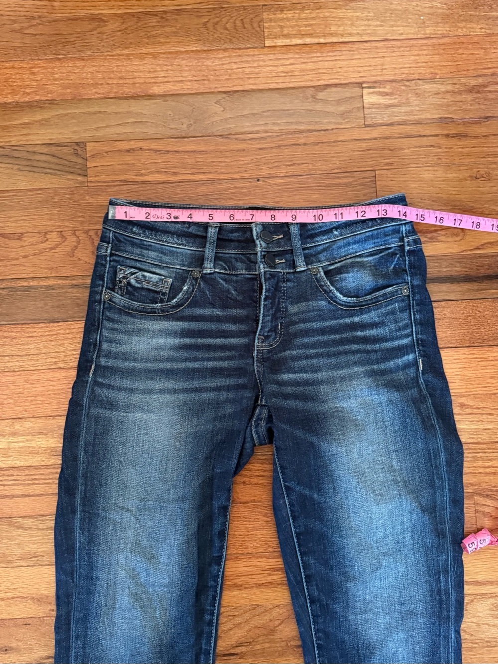 Buckle Black Dark Wash Ankle Skinny Jeans - Picture 7 of 9